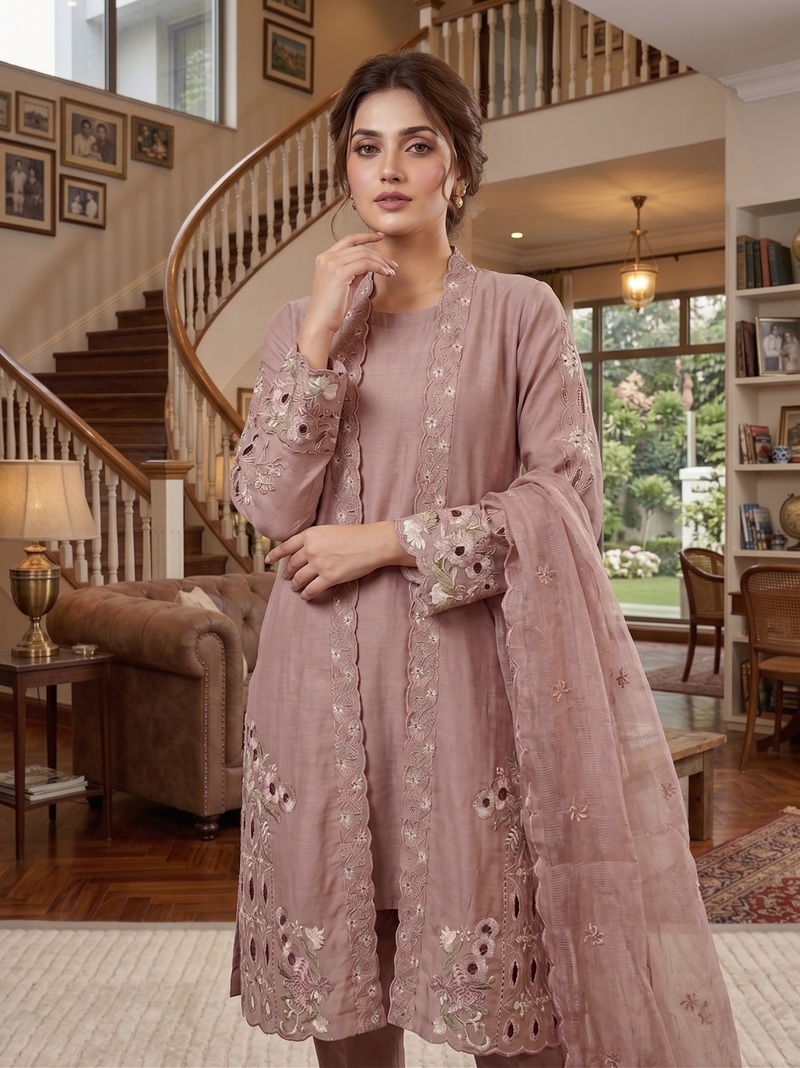This Pakistani Suits Is One Of The Trending Coco Suit Cristal Viscous In This You Get Coty Which Give More Attractive Look In Any Occasion (Copy) (Copy) (Copy)